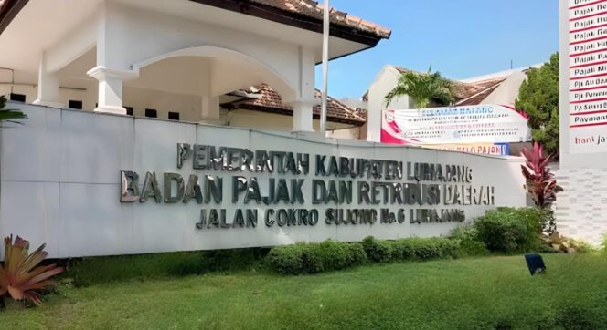 
					Kantor Pajak dan Retribusi Daerah Kabupaten Lumajang. (foto: Asmadi)