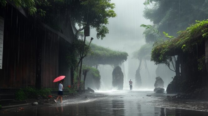 
					Foto: Ilustrasi musim hujan.
