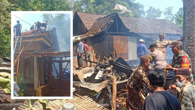 
					Diduga Korsleting Listrik, Rumah Warga Alaspandan Terbakar