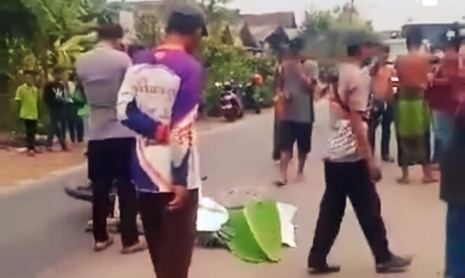 
					Tangkapan layar video kecelakaan maut yang terjadi di Jalan Raya Winongan-Rejoso Pasuruan.