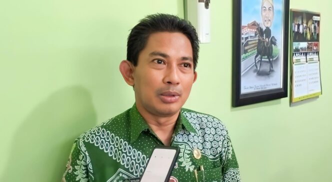
					Kabid Peternakan dan Kesehatan Hewan Dinas Pertanian dan Ketahanan Pangan Kabupaten Lumajang, Endra Novianto. (foto: Asmadi)