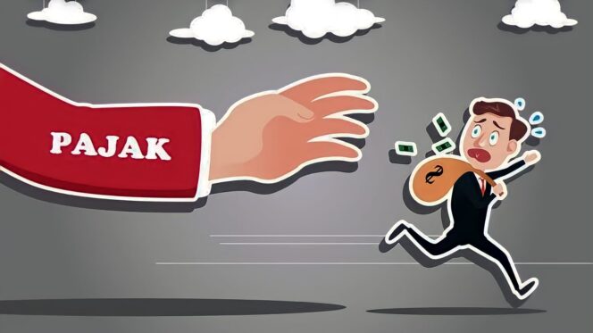 
					Ilustrasi tunggakan pajak. 