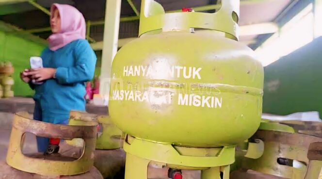 
					BERSUBSIDI: Pembelian gas LPG 3Kg di Lumajang kini harus menggunakan KTP atau KK. (foto: dok).
