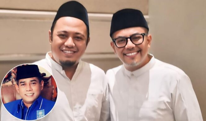 
					Duet Gus Haris - Ra Fahmi,. hampir pasti bakal berpasangan dalam Pemilukada Kabupaten Probolinggo 2024. Insert: Ketua DPD PAN Kab. Probolinggo, Margi Budiharto. (foto: Ali Ya'lu).