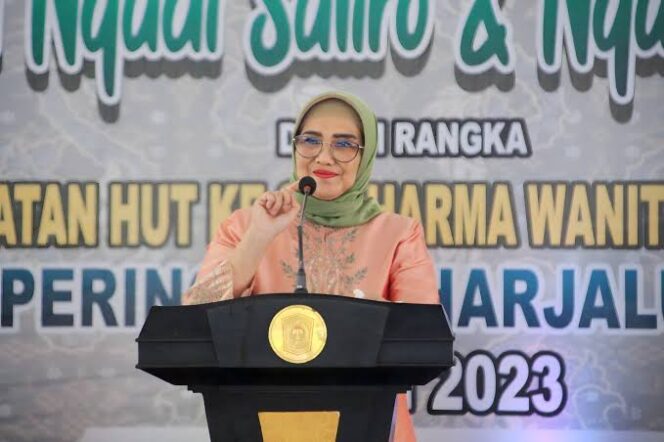 
					Pj Bupati Lumajang Indah Wahyuni.