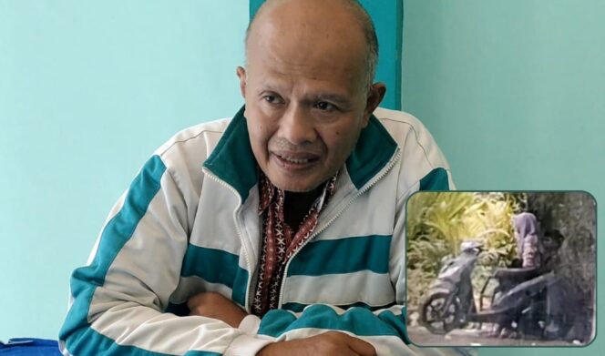 
					Direktur Perusahaan Daerah (Perusda) Kab. Probolinggo, Suhud. Insert: Tangkapan layar video adegan mesum sepasang pelajar di GOR Sasana Krida. (foto: Ali Ya'lu).