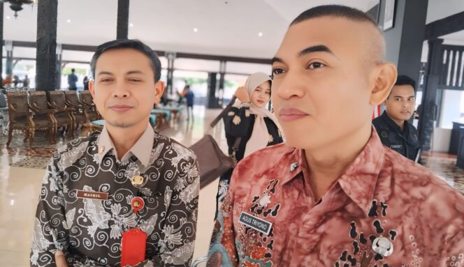 
					Sekda Lumajang, Agus Triyono saat ditemui di Pendopo Arya Wiraraja Lumajang.