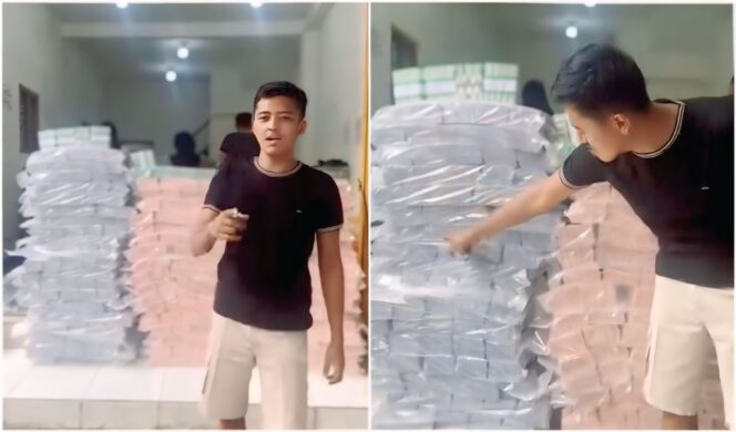 
					Tangkapan layar video viral.