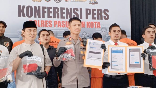 
					Rilis kasus penculikan. (Foto: Moh. Rois)

