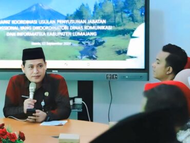 Kepala Dinas Komunikasi dan Informatika (Diskominfo) Lumajang, Mustaqim.  (Foto: Asmadi)