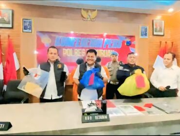 Polisi rilis kasus pembunuhan di Pandaan.