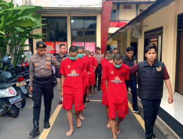 Polres Pasuruan Kota mengamankan 16 tersangka dalam Operasi Pekat. 