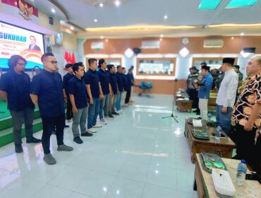 Pengurus Pokja Jurnalis Kraksaan dilantik di Aula Universitas Islam Hasan Genggong.
