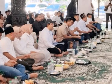 Mensos Saifullah Yusuf saat berdialog di Pendopo Arya Wiraraja, Lumajang. (Foto: Asmadi).