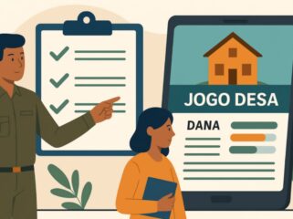 Ilustrasi Desa Digital via aplikasi Jogo Desa.