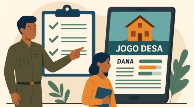 Ilustrasi Desa Digital via aplikasi Jogo Desa.