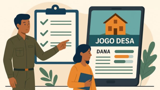 
					Ilustrasi Desa Digital via aplikasi Jogo Desa.