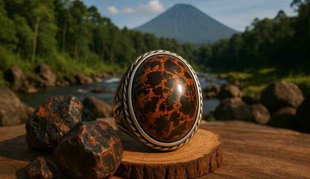 Batu Badar Besi Semeru adalah batu mulia yang terbentuk dari proses geologi panjang dan unik di Gunung Semeru.
