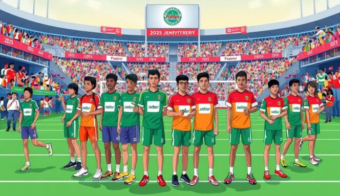 
					Ilustrasi Pekan Olahraga Provinsi (Porprov) 2025 Kontingen Jember.
