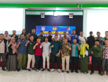 TERBENTUK: Pengurus cabor Perbakin Kota Probolinggo pasca terbentuk. (foto: Istimewa)