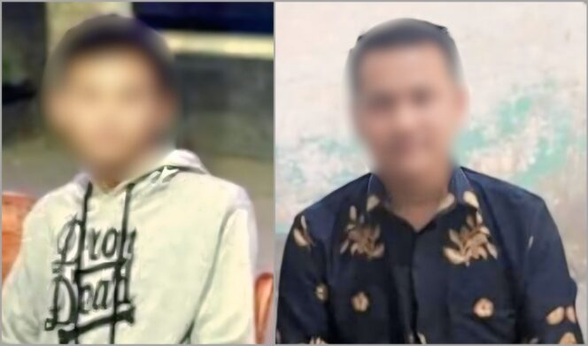 
					TEWAS: Dua korban yang tewas pasca pesta miras di rumah Kades Temenggungan, Krejengan, Probolinggo. (foto: Ali Ya'lu).