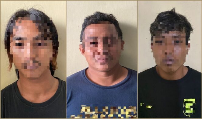 
					Tersangka pengedar sabu.