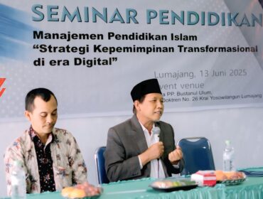 Sekolah Tinggi Agama Islam Bustanul Ulum (STAIBU), Lumajang menggelar seminar di kampusnya, Jumat. (Foto: Rokhmad).
