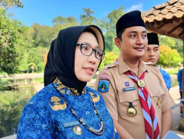 Bupati Lumajang, Indah Amperawati mencurigai  sistem absensi ASN. (Foto: Asmadi).
