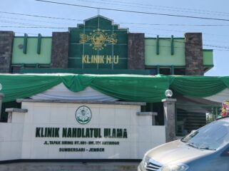 DIBUKA: Gedung Klinik Nahdlatul Ulama (NU) Jember akhirnya resmi dibuka setelah 3 tahun mangkrak. (foto: M. Abd. Rozak Mubarok).