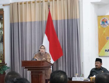Bupati Lumajang, Indah Amperawati (Foto: Asmadi).
