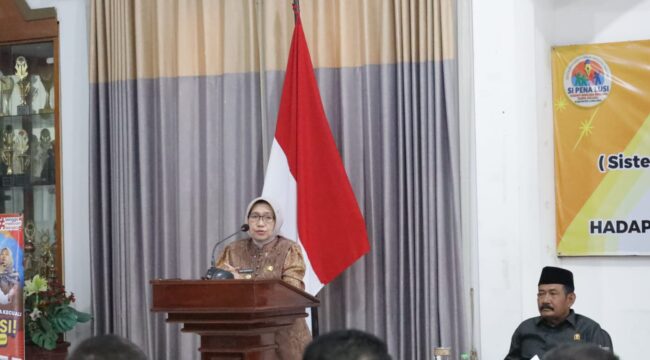 Bupati Lumajang, Indah Amperawati (Foto: Asmadi).
