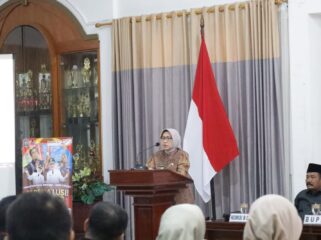 Bupati Lumajang, Indah Amperawati (Foto: Asmadi).