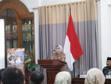 Bupati Lumajang, Indah Amperawati (Foto: Asmadi).