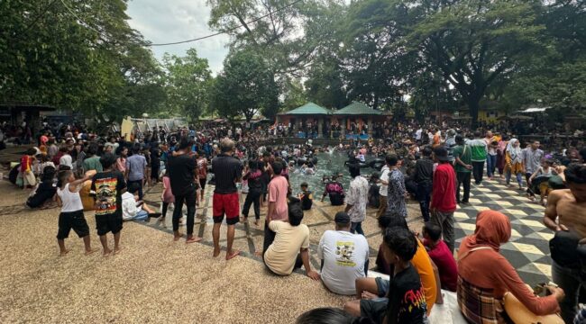 Foto wisatawan Pemandian Aam Banyubiru 