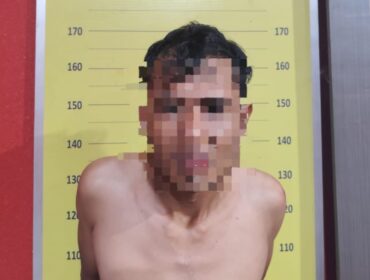 DITANGKAP: Pelaku jambret, MSR (33), ditangkap anggota Polres Probolinggo usai menjambret pasangan suami istri didepan bank. (foto: Bag. Humas Polres Probolinggo).
