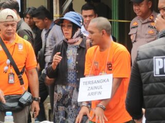 Tersangka Zaenul Arifin.