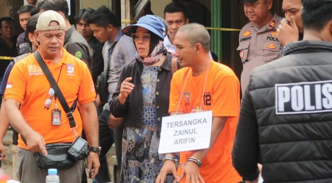 Tersangka Zaenul Arifin.