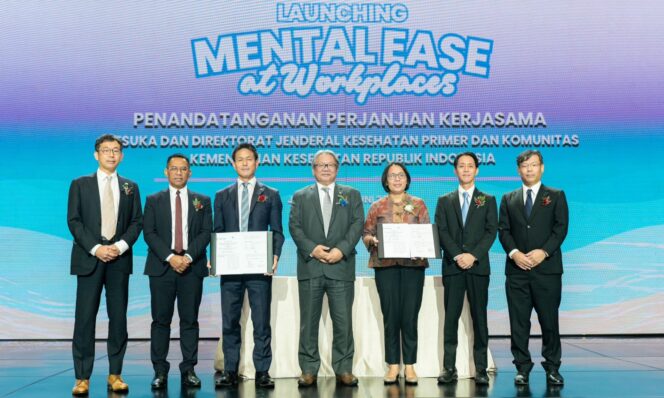 
					INOVASI: Peluncuran program Mental Ease at Workplaces, Rabu (25/6/25), yang di-inisiasi oleh Otsuka Group. (foto: istimewa).