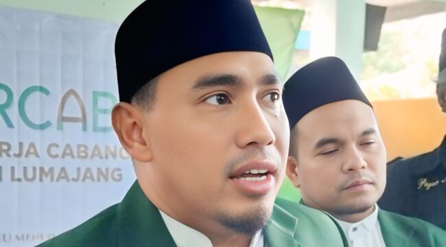 Ketua PCNU Lumajang, Gus Darwis siap membantu menangani kriminalitas seperti, pembegalan, pencurian kendaraan bermotor (curanmor), narkoba, dan aksi kriminal lainnya (Foto: Asmadi).
