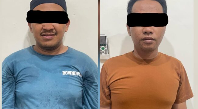 Dua Tersangka pengedar narkoba
