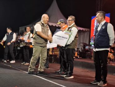 Kegiatan penutupan Gelar Peralatan Penanggulangan Bencana 2025 digelar di Kebun Raya Purwodadi, Pasuruan