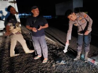 Di sinilah korban ditemukan tergeletak dengan luka bacok di sekujur tubuhnya.