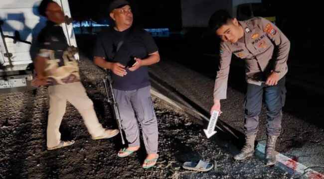 Di sinilah korban ditemukan tergeletak dengan luka bacok di sekujur tubuhnya.