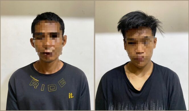 
					Kedua tersangka.