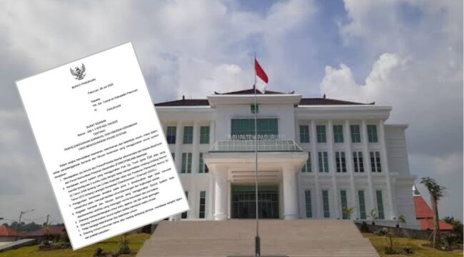 Surat Edaran Bupati Pasuruan.