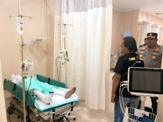 Lokasi ledakan bondet di Pasrepan