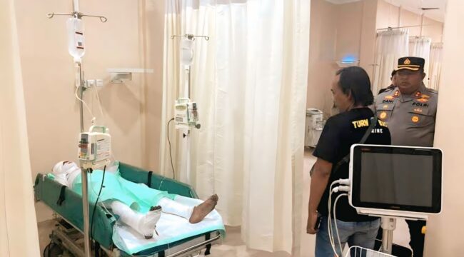 Lokasi ledakan bondet di Pasrepan