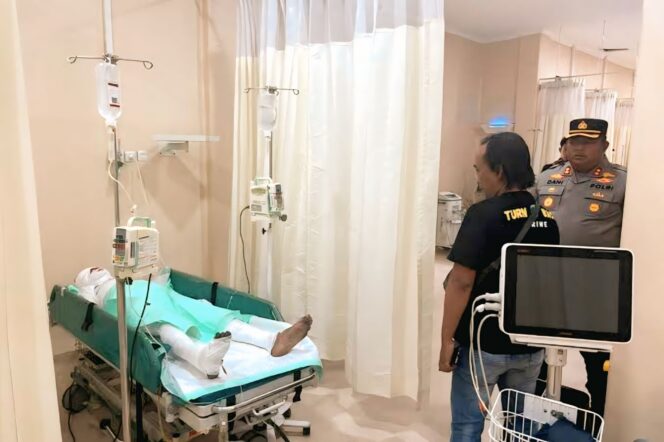 
					Lokasi ledakan bondet di Pasrepan