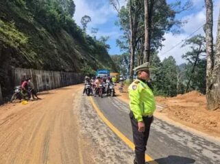 Kawasan Piket Nol, Lumajang yang rawan longsor pada musim hujan. (Foto Istimewa.)
