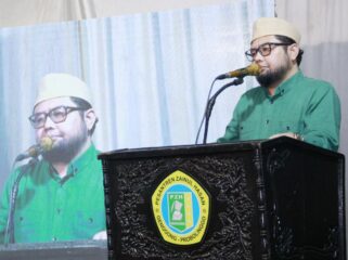 Ketua LDNU Kota Kraksaan, Nun Hassan Ahsan Malik. (foto: Moh. Ali Imron Maulana).